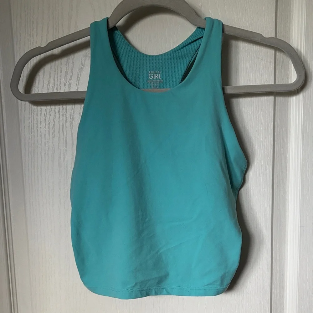 Athleta Girl Turquoise Tank Top